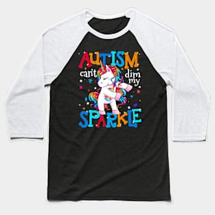 Autism Awareness Kids Unicorn  For Autism Mom Girls Baseball T-Shirt